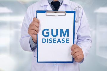 GUM DISEASE CONCEPT