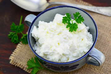Schüssel Käse