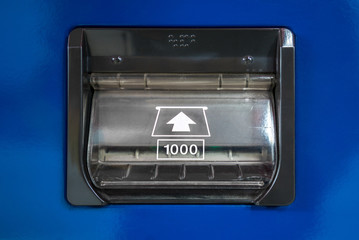 vending Machine banknote insert