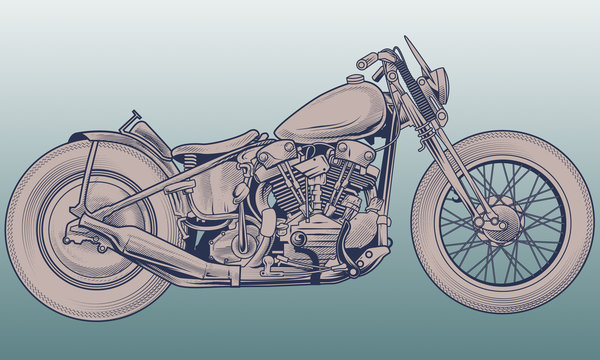 Fototapeta vintage bike