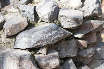 large stones as a background