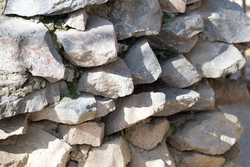 large stones as a background