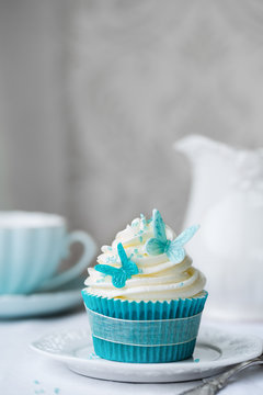 Butterfly cupcake
