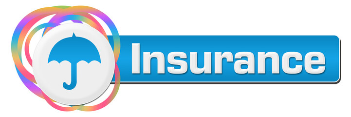 Insurance Random Colorful Rings Horizontal 