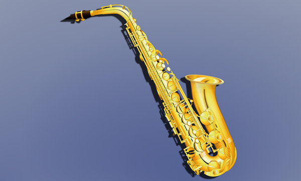 Saxophone alto.