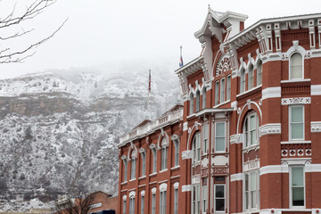 Wintertime Strater Hotel in Durango, CO