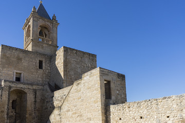 Fototapeta na wymiar Antigua alcazaba de la época musulmana en la ciudad de Antequera, Málaga