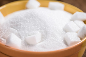 Portion of White Sugar