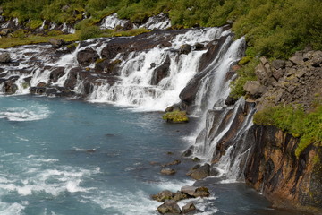 Hraunfossar, Island