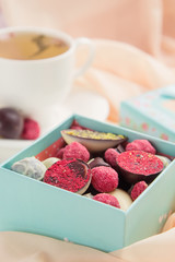 Handmade chocolate candy