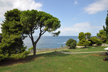 Meer bei Rovinj, Istrien, Kroatien