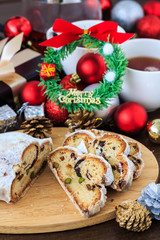 Stollen; german style christmas cake