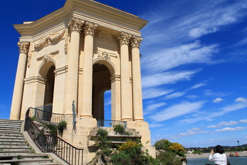 Fototapeta na wymiar Place royale du Pêyrou à Montpellier, France