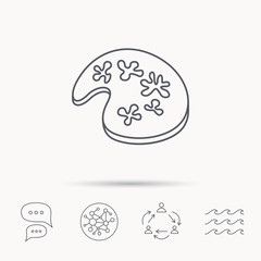 Painting icon. Artistic tool sign.