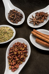 Five Spice Spoon Circle Szechuan Peppercorns