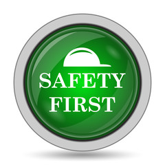 Safety first icon