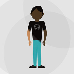 Fototapeta premium Man icon design , vector illustration