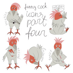 funny cock- icons part four