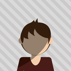 Man icon design , vector illustration