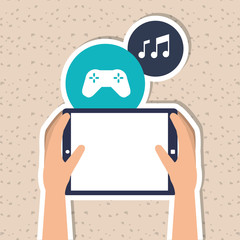 Smartphone icon design , vector illustration