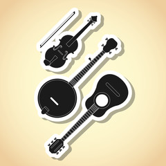 instrument icon design , vector illustration