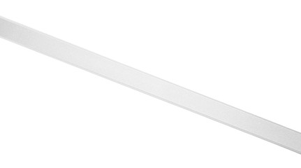Straight ribbon, isolated on white