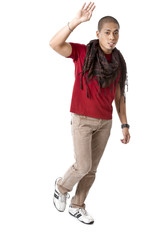 Fototapeta premium waving man