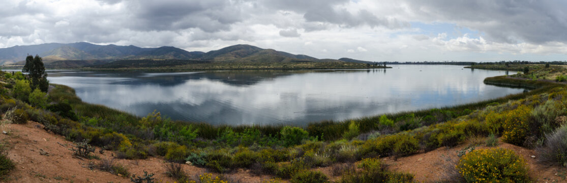 Panorama photo of Otay Lakes