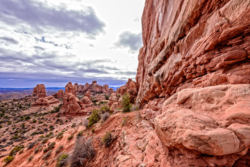 rocks on the desert