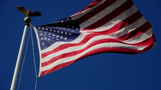 USA Flag 96fps 08 Slow Motion x4