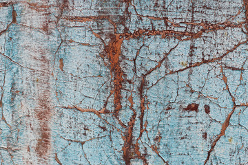 texture of old paint on metal