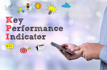 Fototapeta na wymiar KPI acronym (Key Performance Indicator)