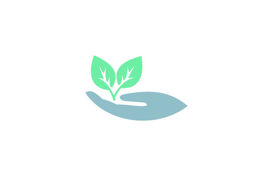 tree hand ecology logo