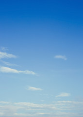 clear blue sky background
