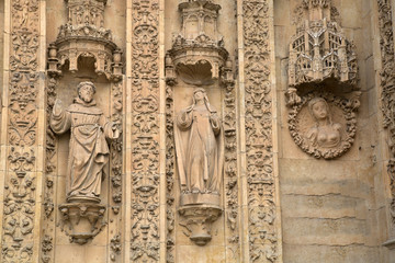 Facade of San Esteban Convent, Salamanca