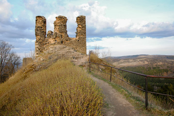 Ruins of Andelska Hora castle
Andelska Hora, Karlovy Vary District, Czech republic