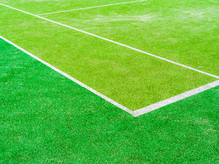 Obraz premium Tennis court on the vacation time