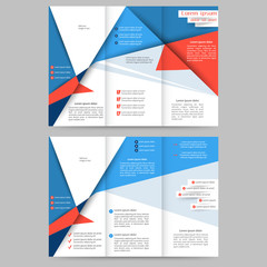 Abstract brochure template