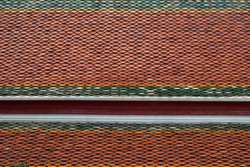 texture of temple roof