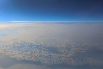 Naklejka premium Over The Clouds