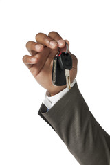 Fototapeta premium business hand holding key