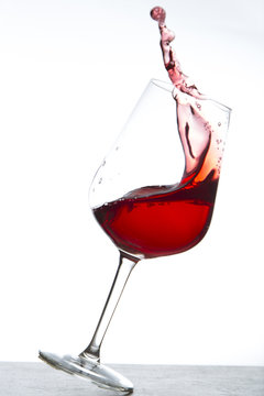 Wein, Weinglas, Rotwein 