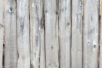 Old wooden fence