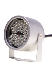 Infrared illuminators for security systems and video surveillance
