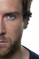 Obraz premium half man face