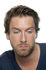 Obraz premium sad man