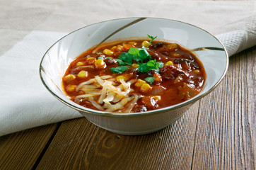 Super Chorizo Chili Bowls