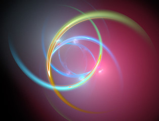 Abstract fractal background