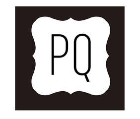 PQ Initial Logo for your startup venture