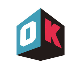 OK Initial Logo for your startup venture